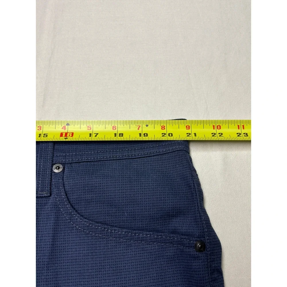 AG‎ Adriano Goldschmied Everett Slim Straight Pants Navy Blue Mens 40x29 1794SUD